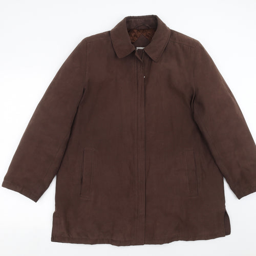 JFW Womens Brown   Jacket Coat Size 18