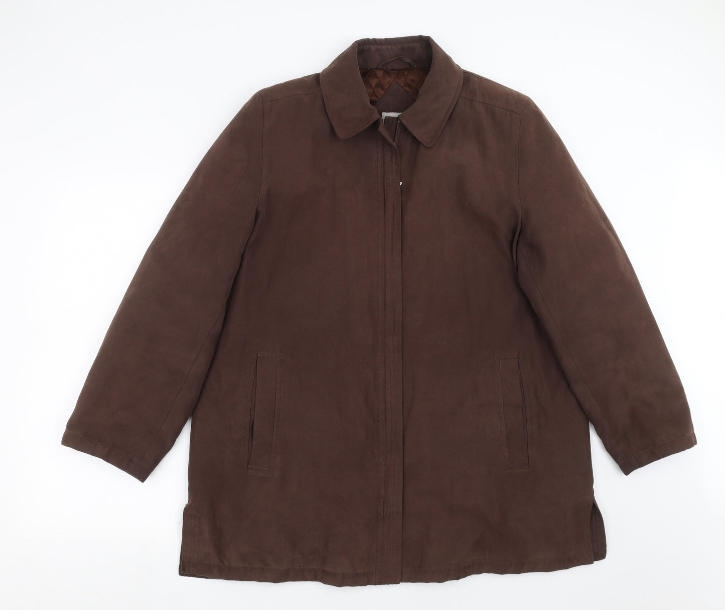 JFW Womens Brown   Jacket Coat Size 18