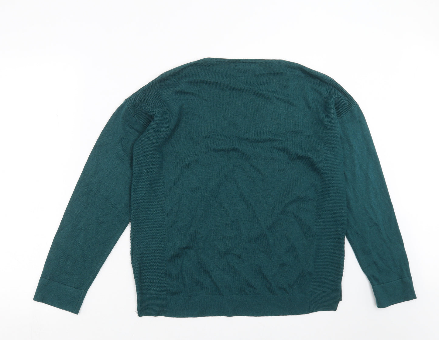 White Stuff Womens Green  Knit Pullover Jumper Size 10