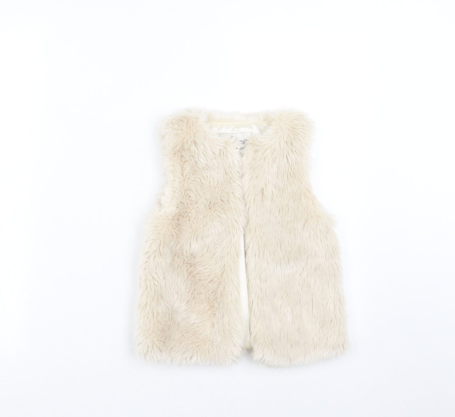 Young Dimension Girls Beige   Gilet Jacket Size 3-4 Years