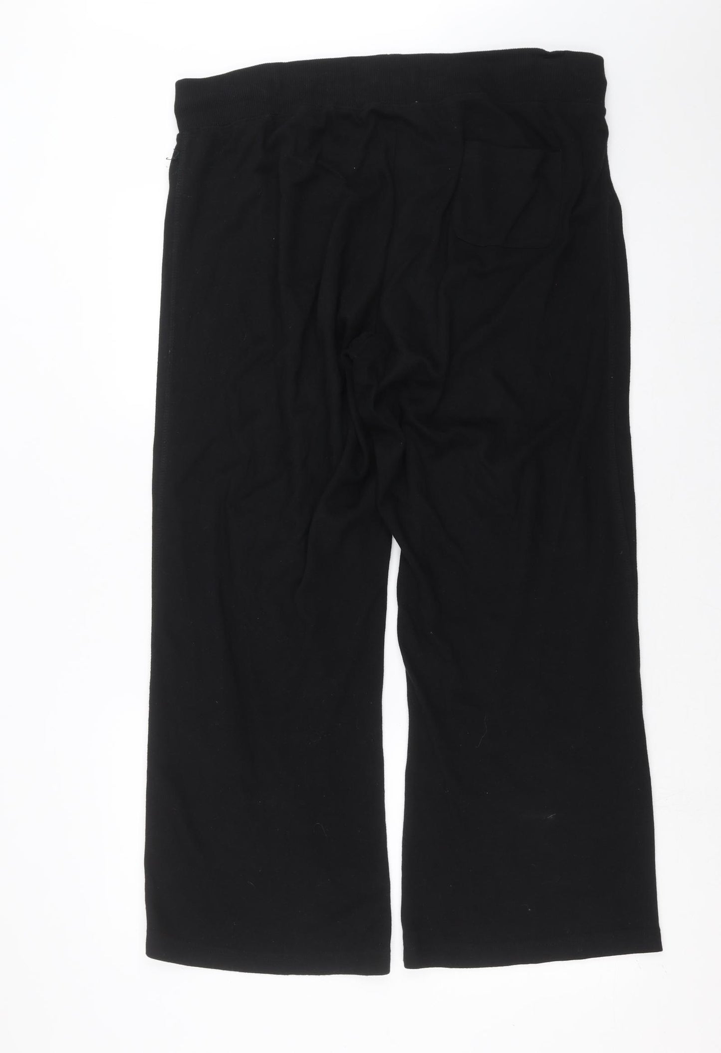 Evans Womens Black   Jogger Trousers Size 20 L29 in