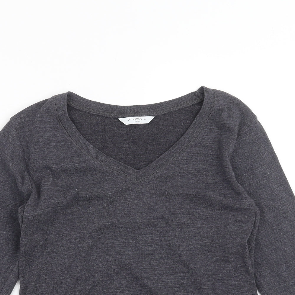 New Look Womens Blue   Basic T-Shirt Size 14