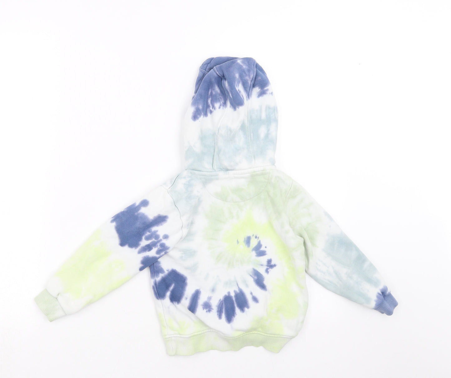 Nutmeg Boys Green   Pullover Hoodie Size 3-4 Years  - tie dye