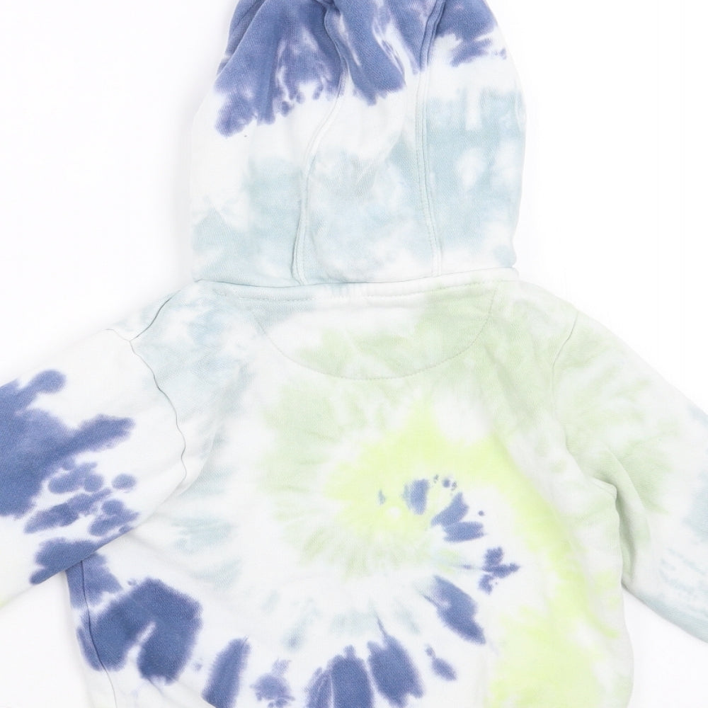 Nutmeg Boys Green   Pullover Hoodie Size 3-4 Years  - tie dye