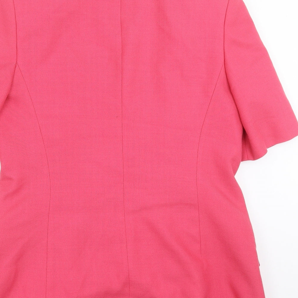 First Avenue Womens Pink   Jacket Suit Jacket Size 12