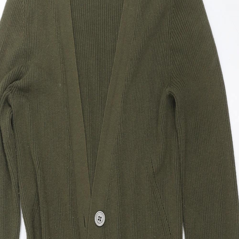 NEXT Womens Green  Knit Cardigan Jumper Size 10  - Tie waist