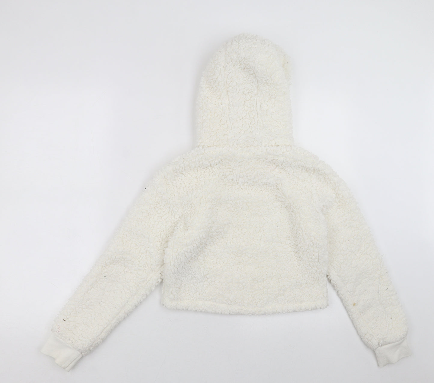 McKenzie Girls White   Pullover Hoodie Size 12-13 Years