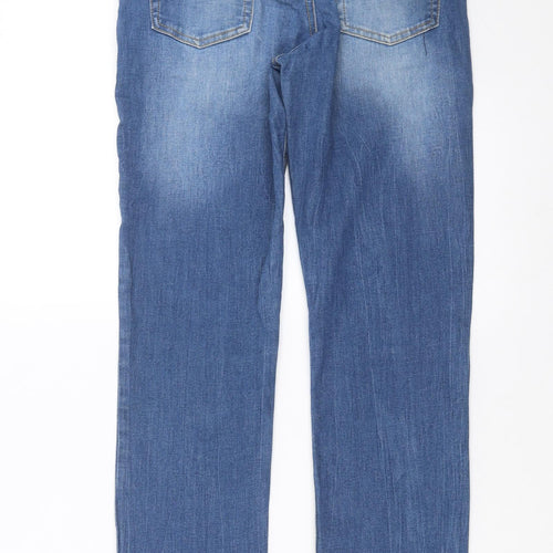 Marks and Spencer Boys Blue  Denim Straight Jeans Size 11-12 Years