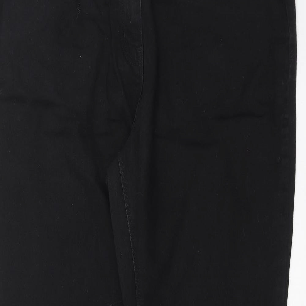 NEXT Womens Black  Denim Skinny Jeans Size 18 L29 in