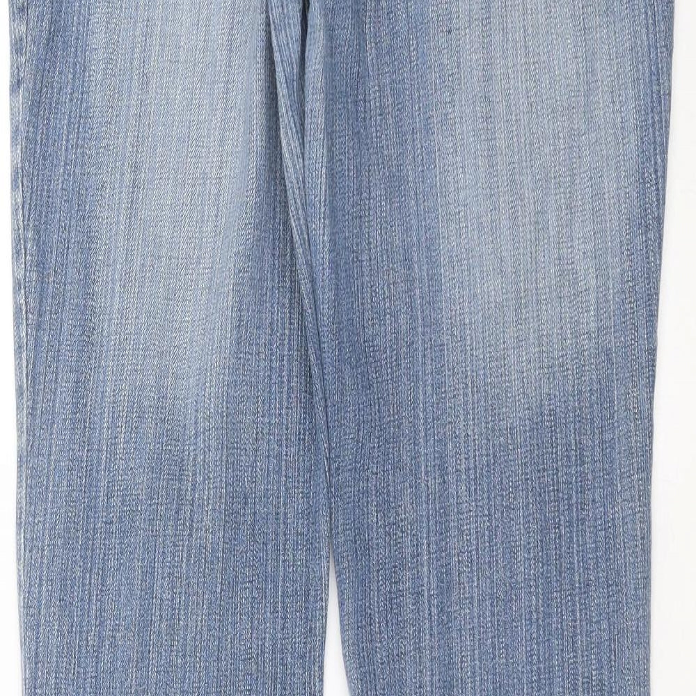 Red Herring Womens Blue  Denim Bootcut Jeans Size 14 L31 in