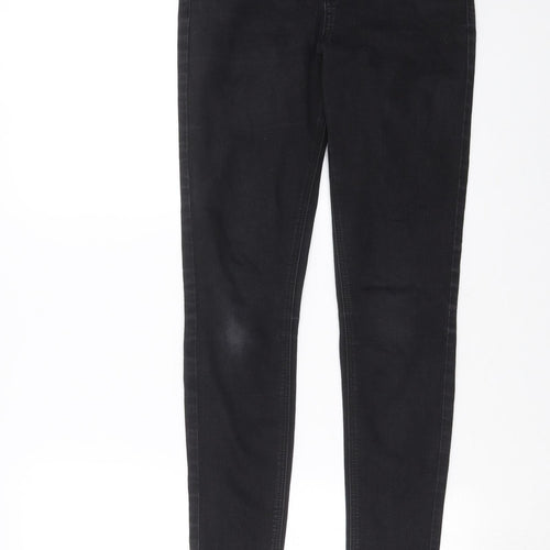 George Womens Black  Denim Skinny Jeans Size 8 L29 in