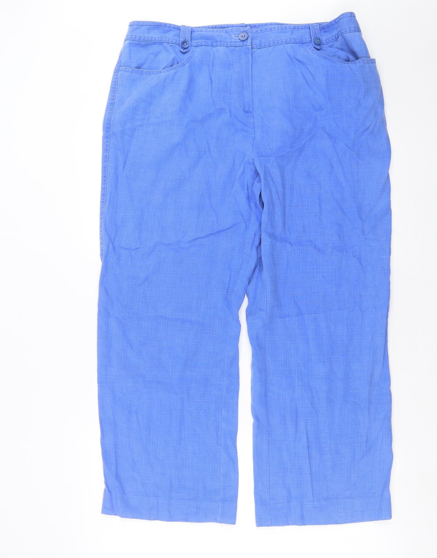 Country Casuals Womens Blue   Trousers  Size 16 L26 in