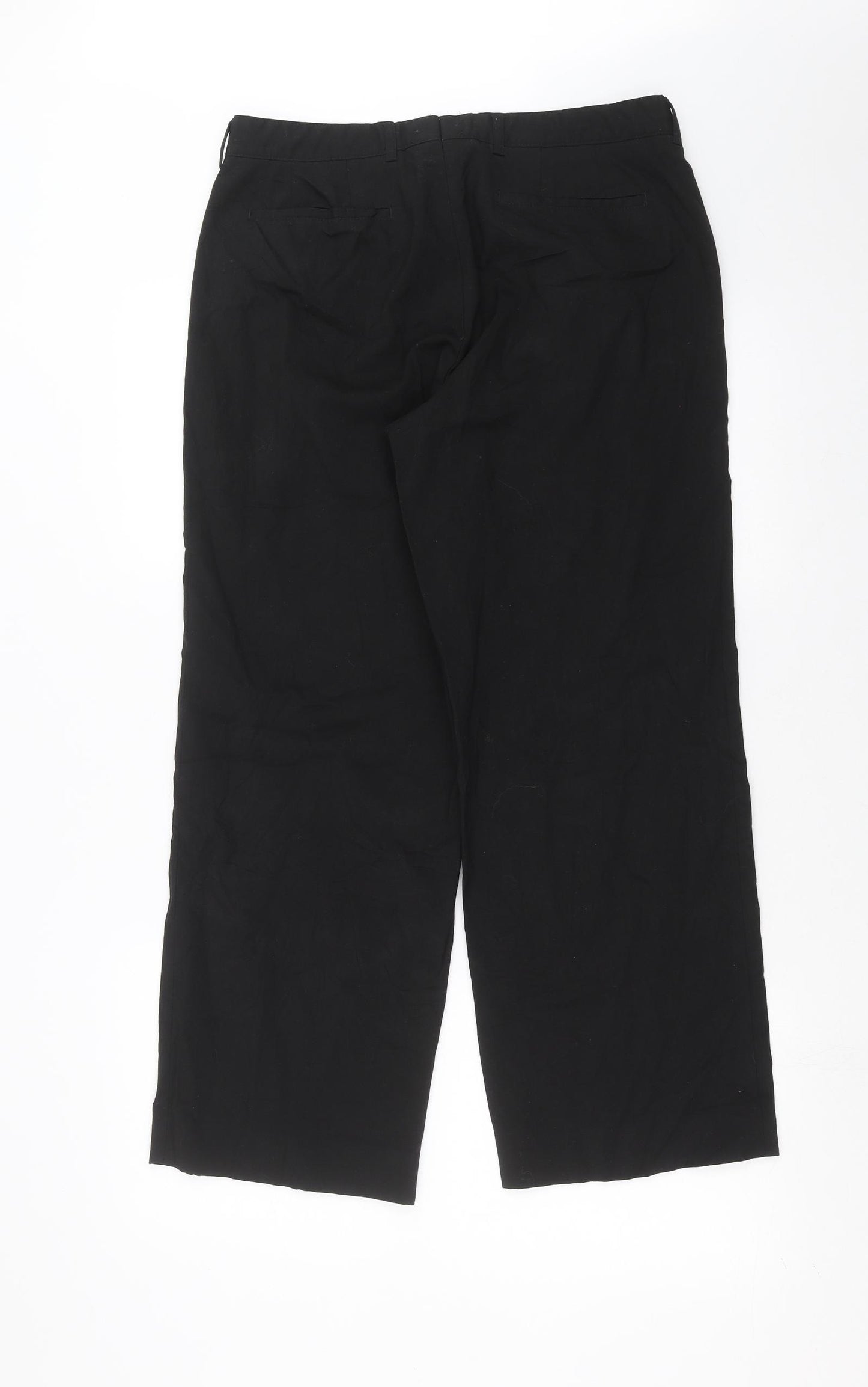 Preworn Mens Black   Trousers  Size 32 in L27 in
