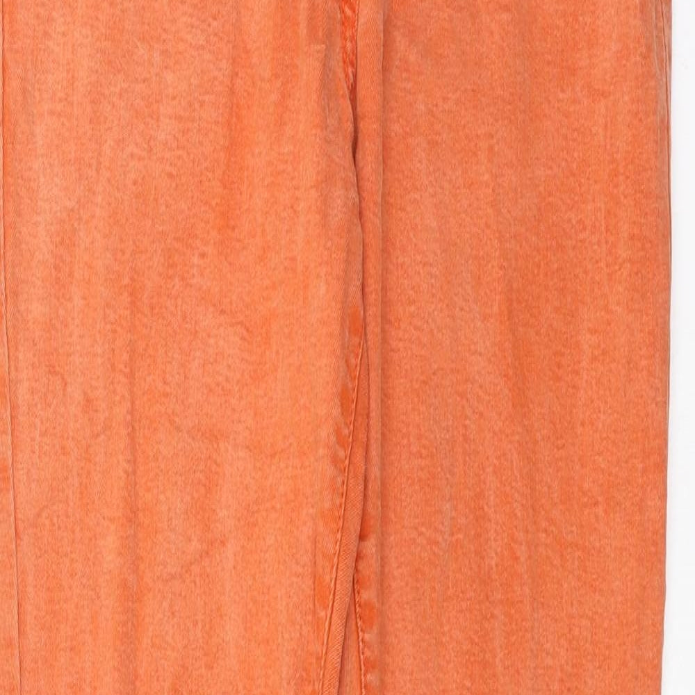 NEXT Womens Orange  Denim Skinny Jeans Size 12 L27 in