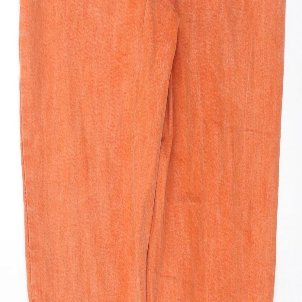 NEXT Womens Orange  Denim Skinny Jeans Size 12 L27 in