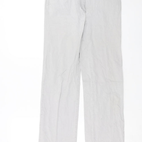 Christian Berg Womens Grey  Denim Straight Jeans Size 12 L28 in