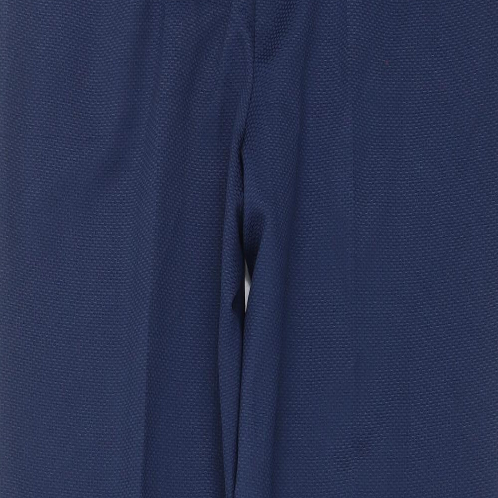 TOVA Womens Blue Geometric  Trousers  Size 10 L28 in