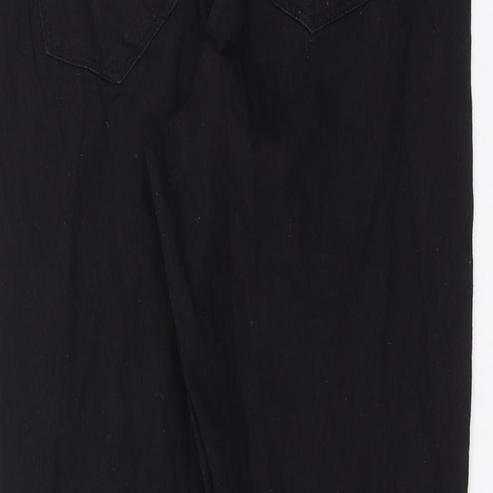 Primark Womens Black  Denim Jegging Jeans Size 16 L27 in