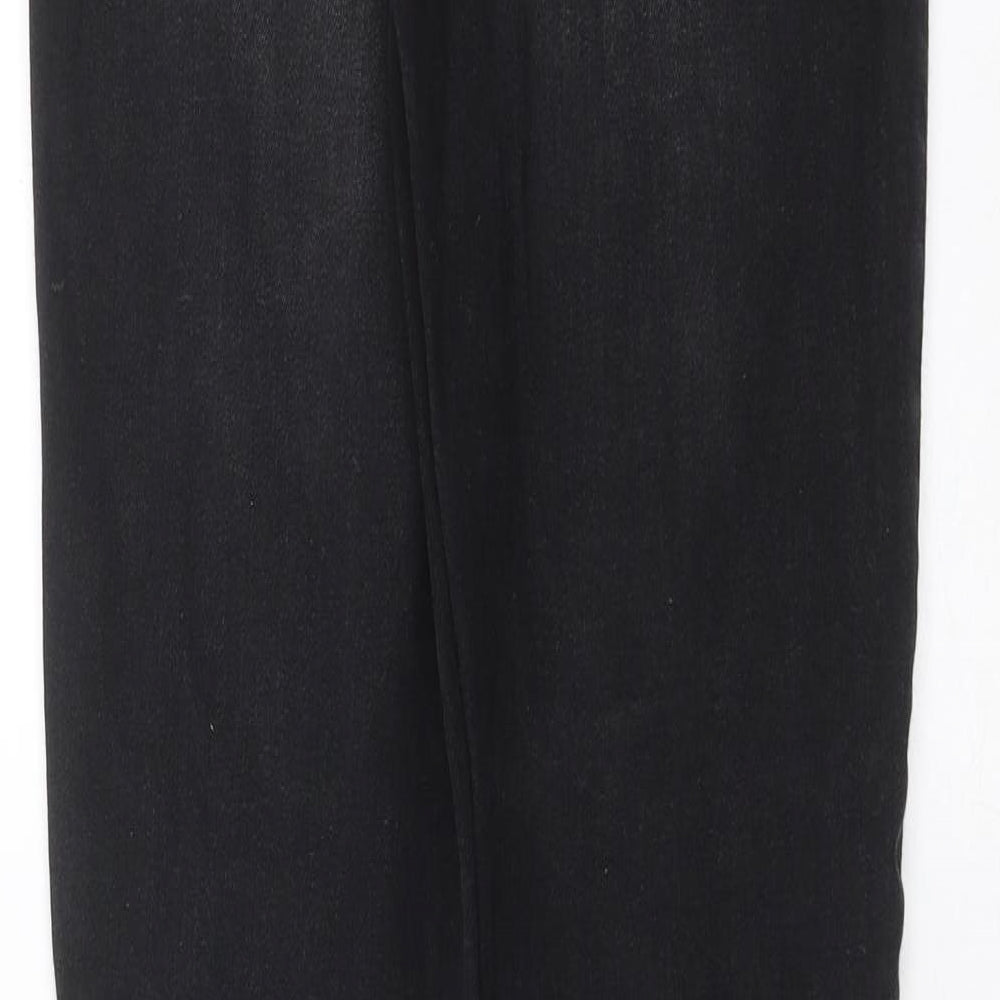 Primark Womens Black  Denim Skinny Jeans Size 8 L32 in