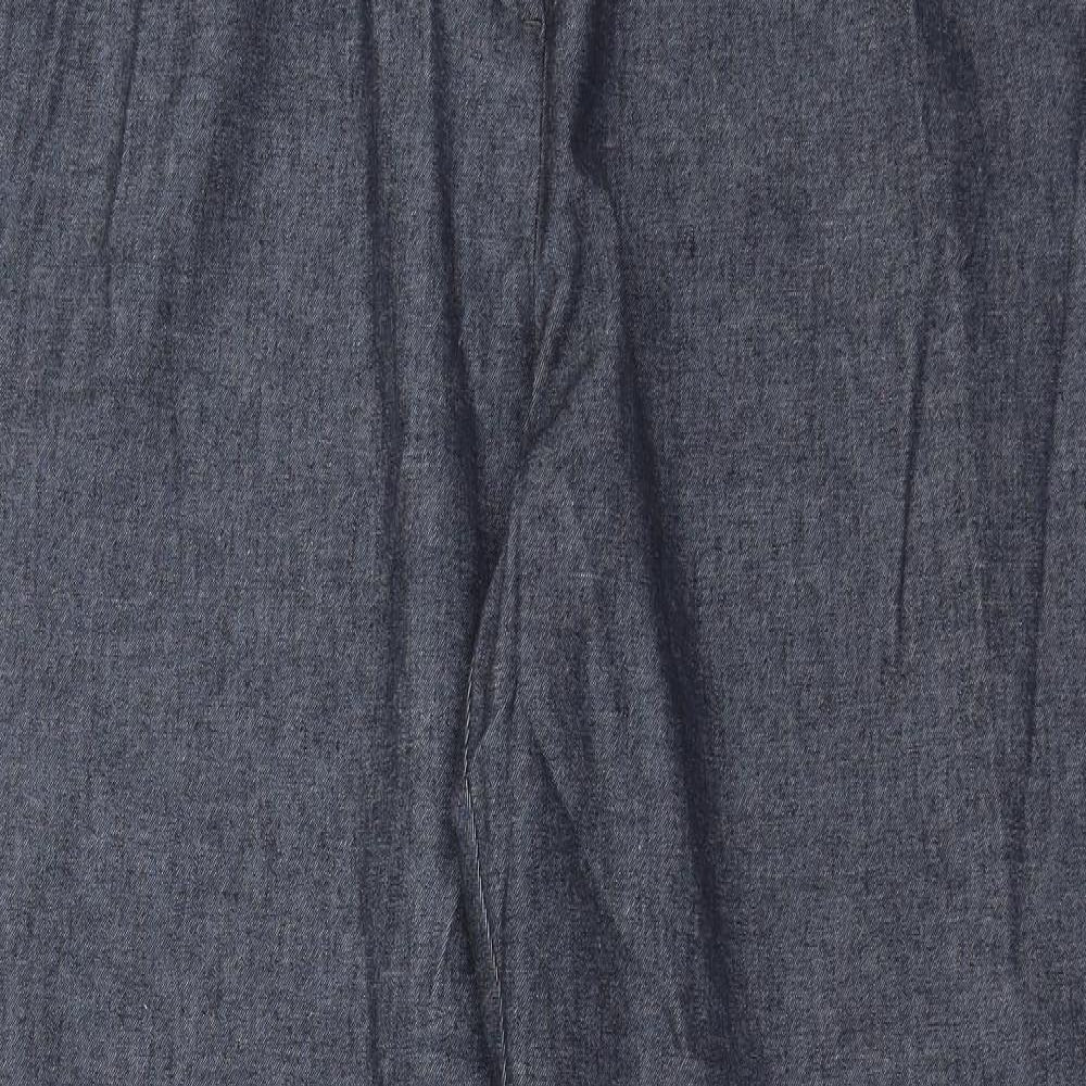 Marks and Spencer Womens Blue   Trousers  Size 20 L29 in