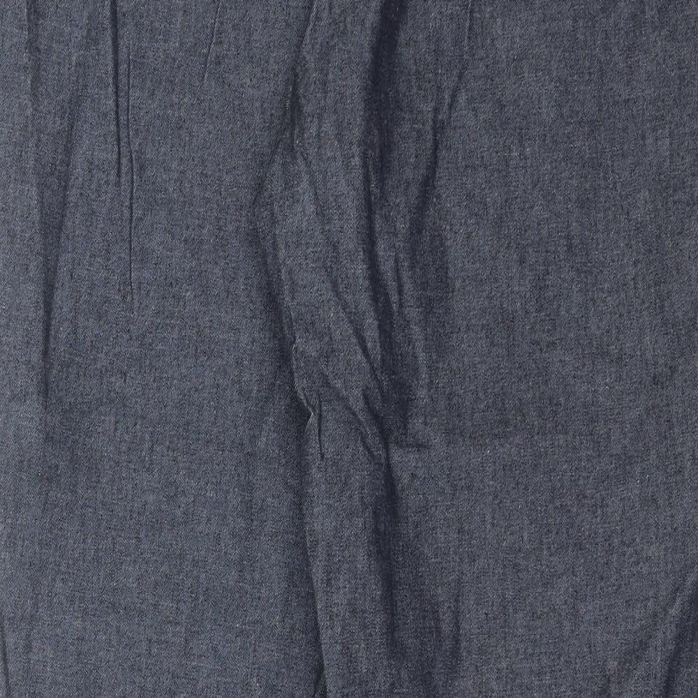 Marks and Spencer Womens Blue   Trousers  Size 20 L29 in