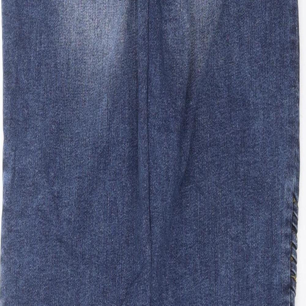 Primark Womens Blue  Denim Skinny Jeans Size 12 L31 in