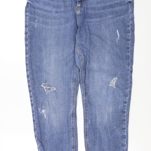 River Island Womens Blue  Denim Skinny Jeans Size 18 L27 in