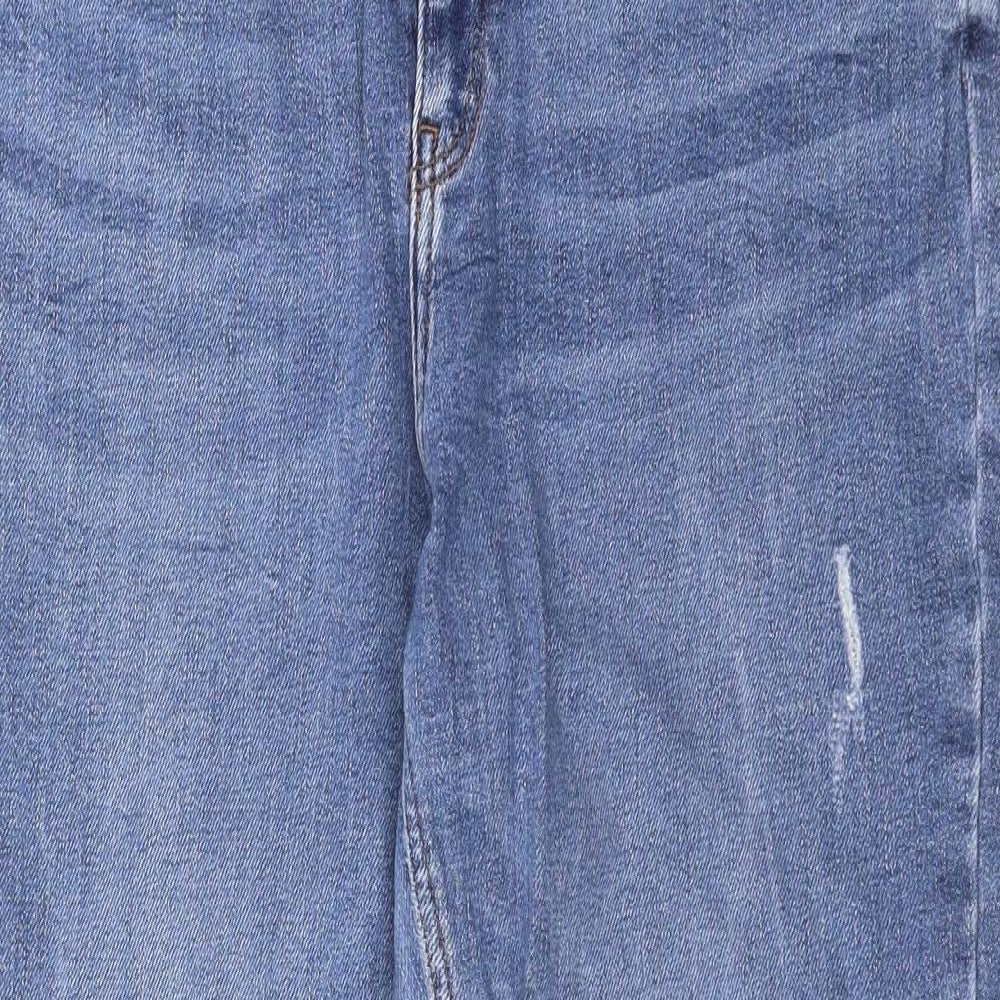 River Island Womens Blue  Denim Skinny Jeans Size 18 L27 in