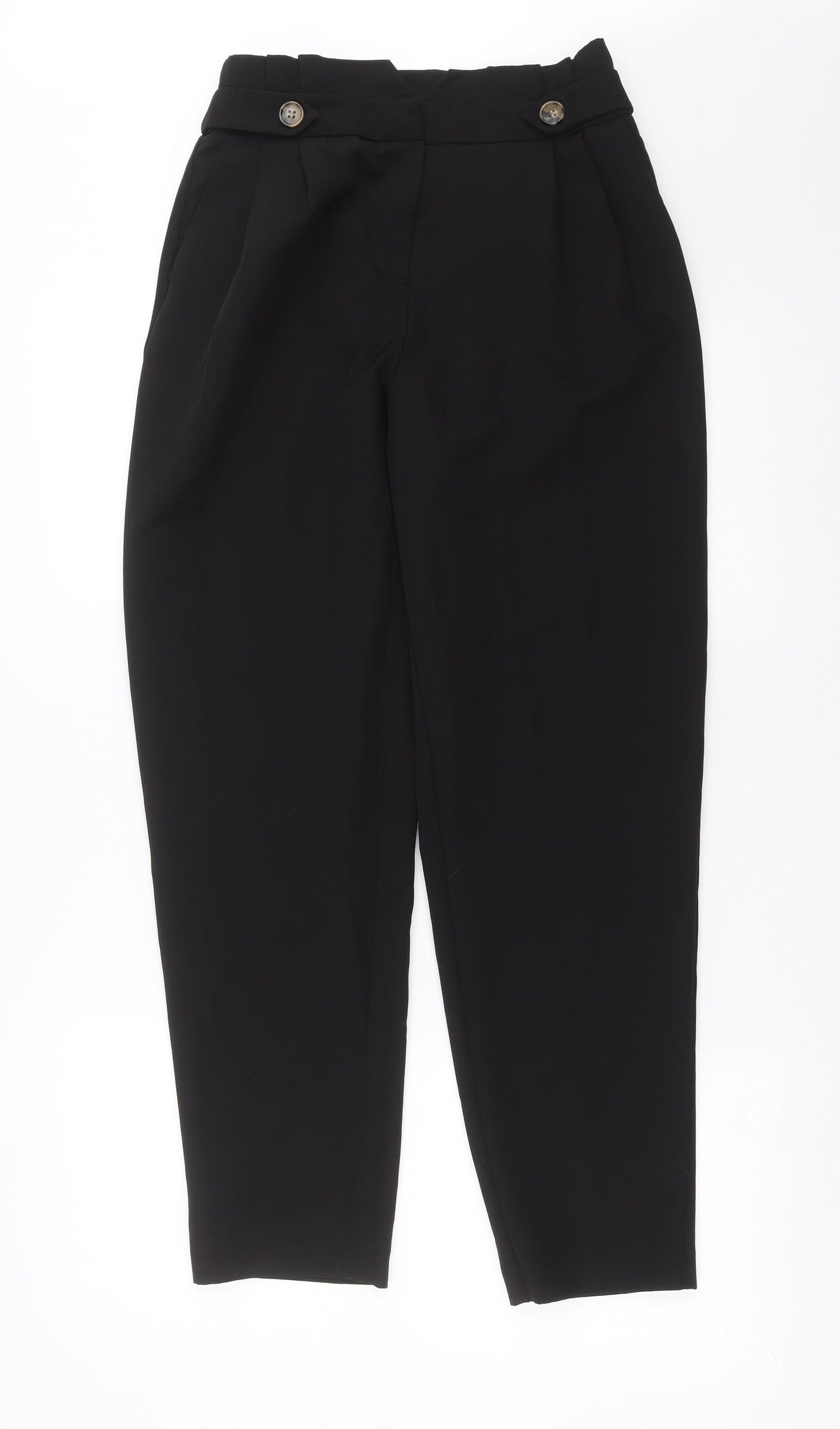 Primark Womens Black   Trousers  Size 10 L28 in