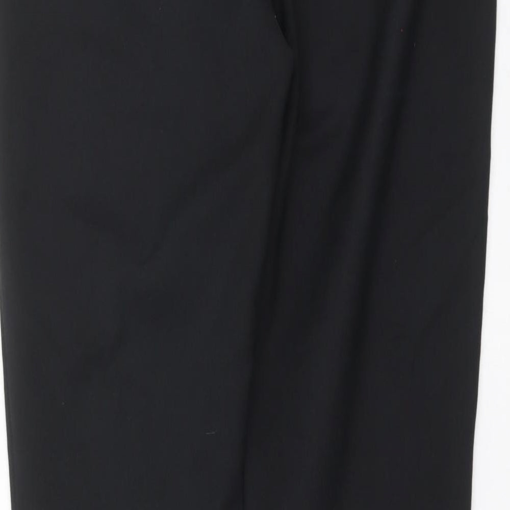 NEXT Womens Black   Capri Trousers Size 10 L27 in