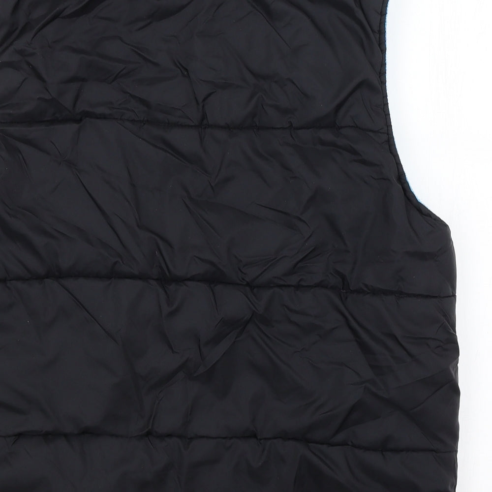 Cotton Traders Mens Black   Gilet Coat Size S