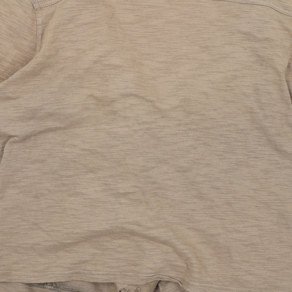 NEXT Womens Brown   Full Zip Jumper Size 20