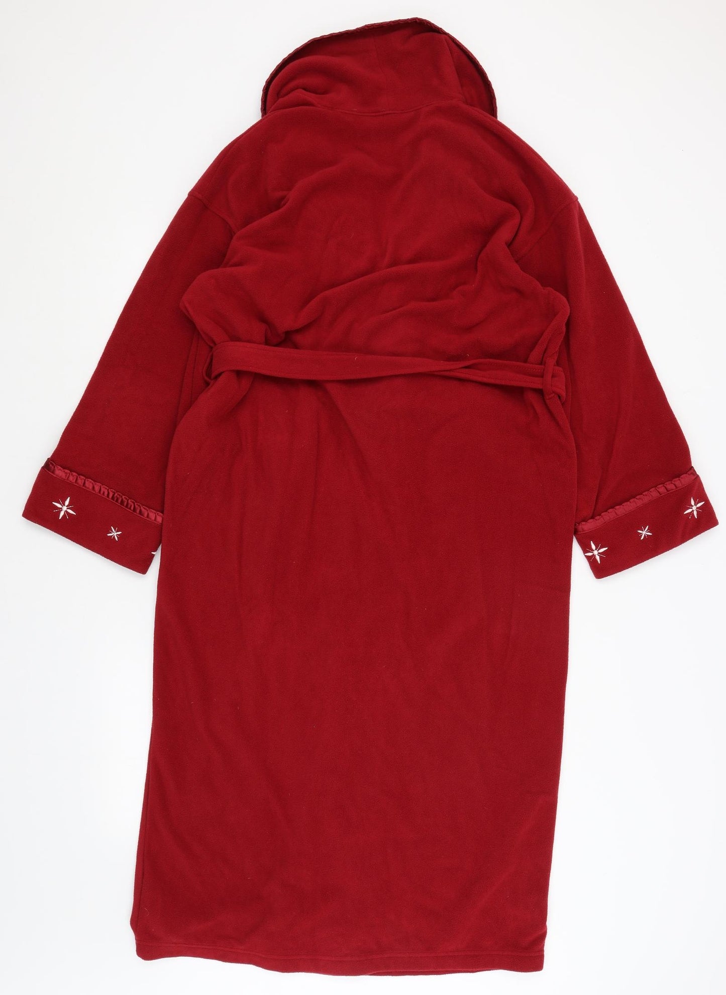 BHS Womens Red Solid  Kimono Gown Size 12