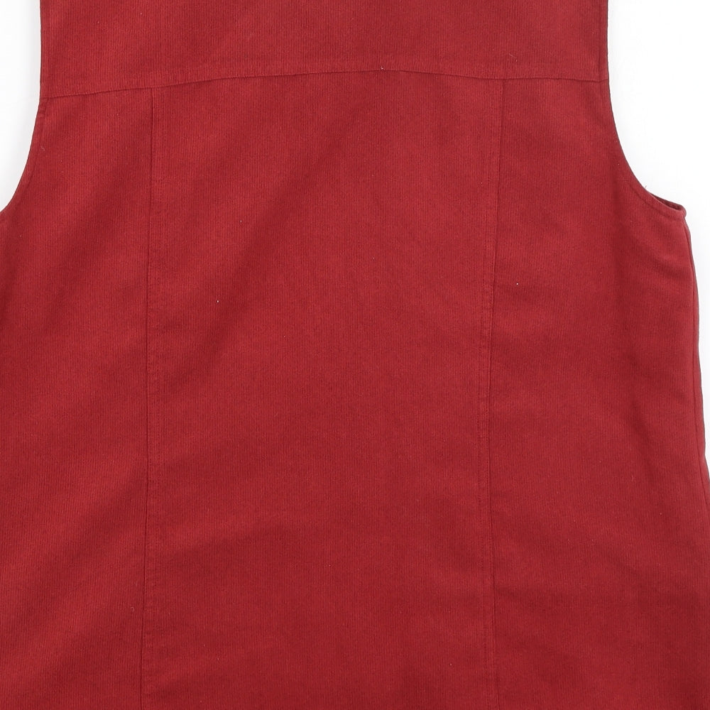 Oscar B Womens Red   Vest Jumper Size 20