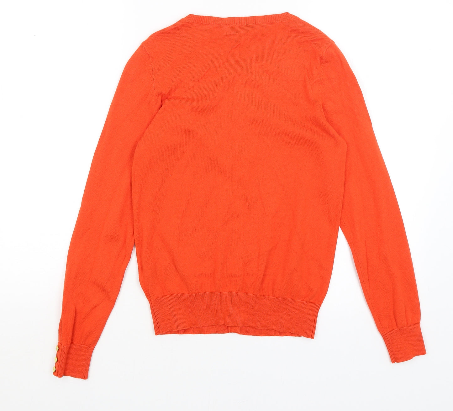 Dorothy Perkins Womens Orange   Cardigan Jumper Size 8