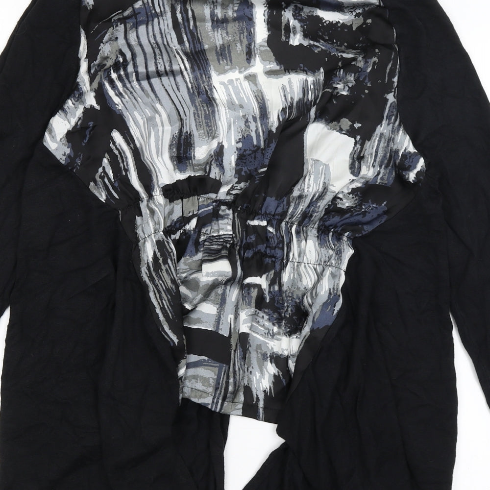 Et Vous Womens Black   Cardigan Jumper Size 16