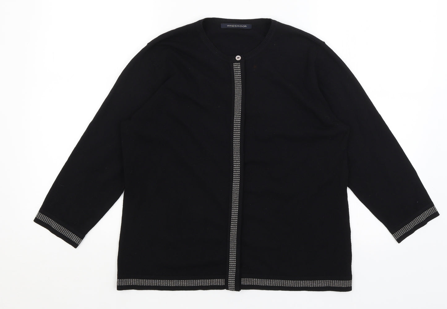 Windsmoor Womens Black   Cardigan Jumper Size M