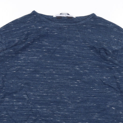 Easy Mens Blue   Pullover Jumper Size M