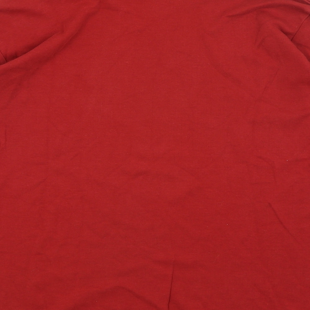 EWM Womens Red   Basic T-Shirt Size XL