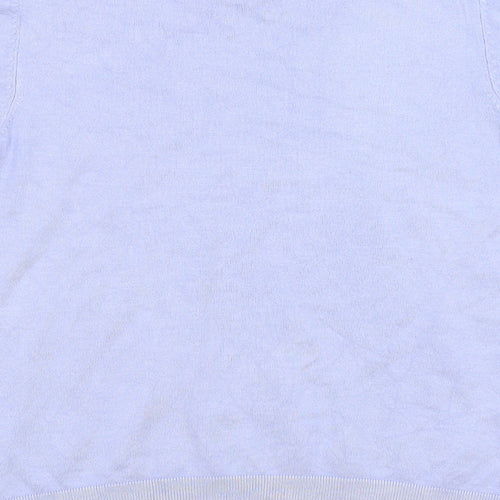 M&S Womens Purple   Basic T-Shirt Size 14