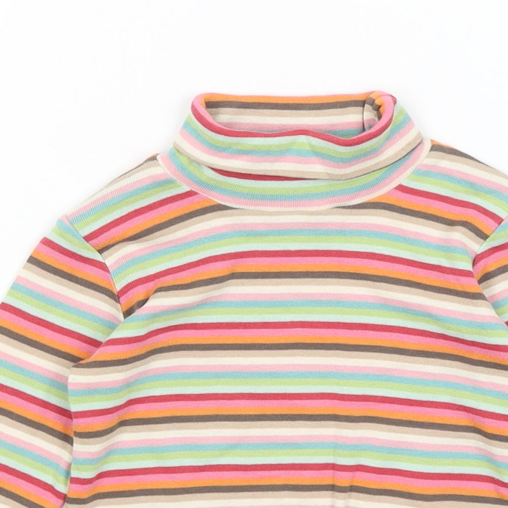 NEXT Baby Multicoloured Striped  Basic T-Shirt Size 12-18 Months