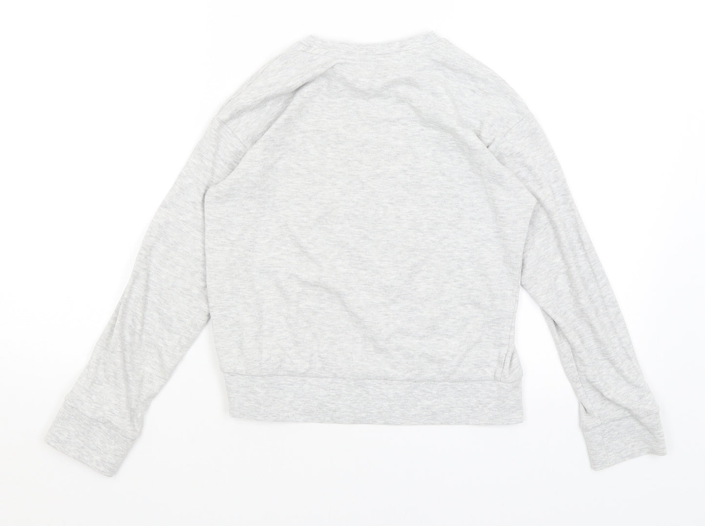 Preworn Girls Grey   Pullover Jumper Size 9-10 Years  - This Girl