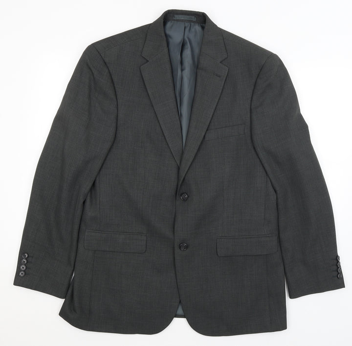 Greenwoods Mens Grey   Jacket Blazer Size L