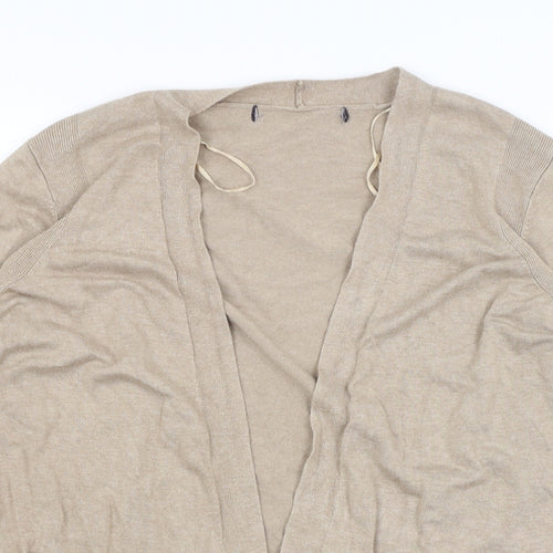 M&S Womens Brown   Cardigan Jumper Size M