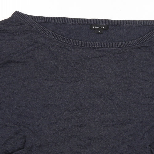 Lindex Mens Blue   Pullover Jumper Size M