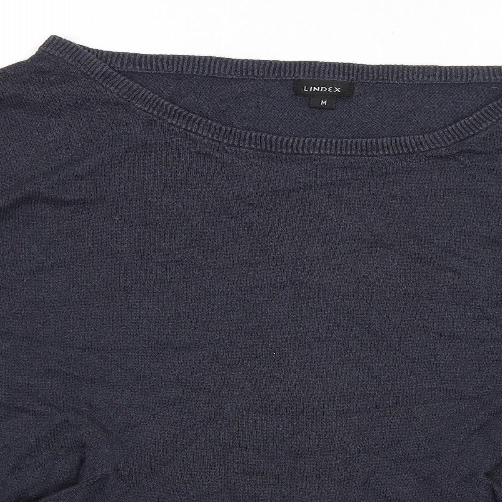 Lindex Mens Blue   Pullover Jumper Size M