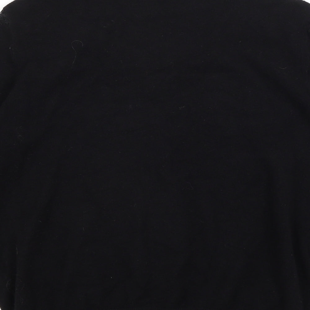 M&Co Womens Black   Cardigan Jumper Size 14
