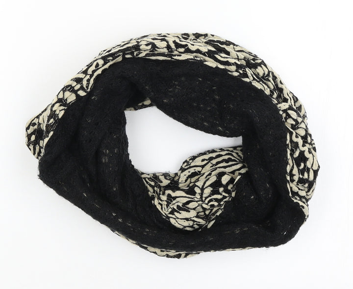 Preworn Womens Black Paisley   Scarf
