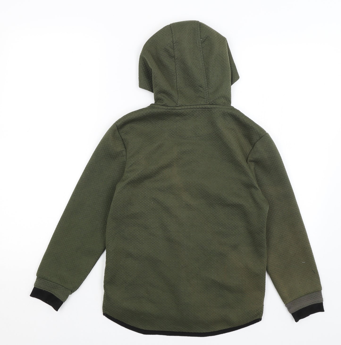 Primark Boys Green   Full Zip Hoodie Size 9-10 Years