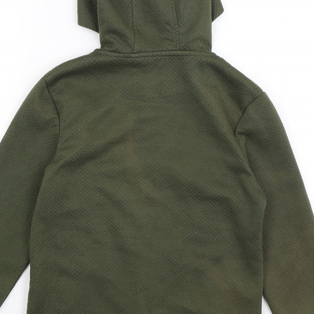 Primark Boys Green   Full Zip Hoodie Size 9-10 Years